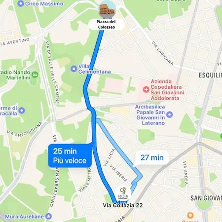 شقة Golden Luxury - San Giovanni - 10 Min To Basilica Of San Giovanni - 25 Min To Colosseum